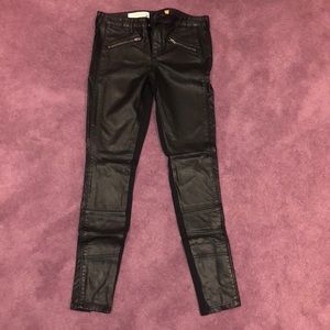 Faux Leather Pants